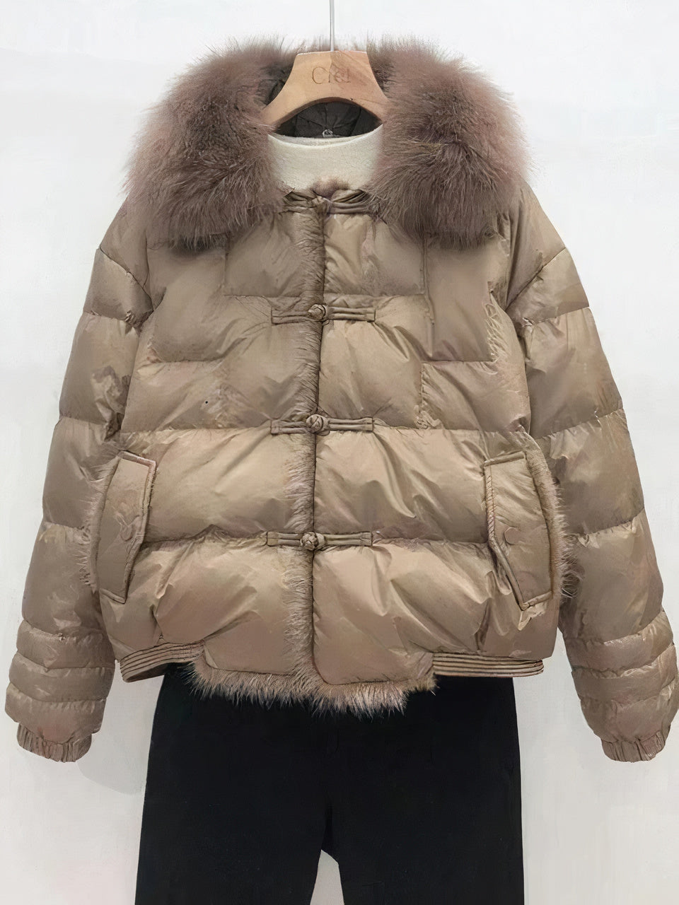 Warm &amp; Vintage Puffer Coat for Women Jara