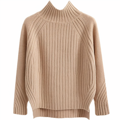 Jayla knitted crew neck sweater