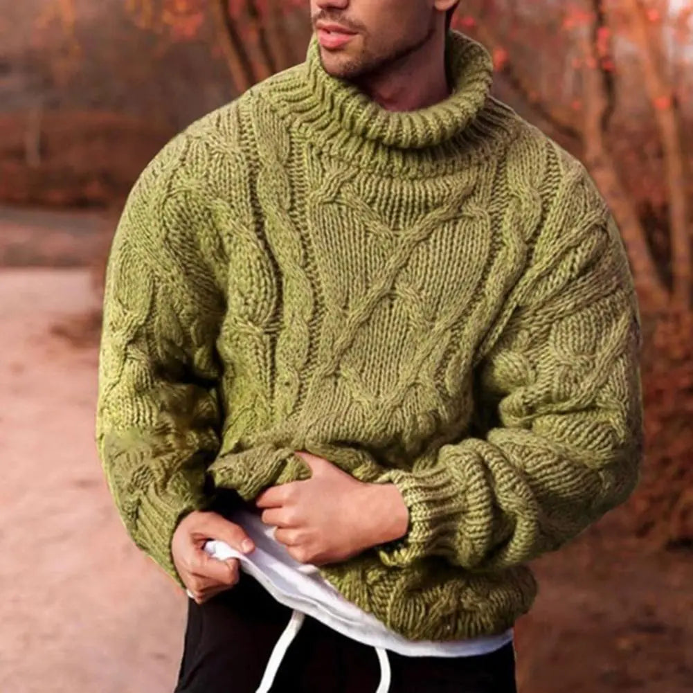 Strickpullover mit Zopfmuster für Männer Jenson