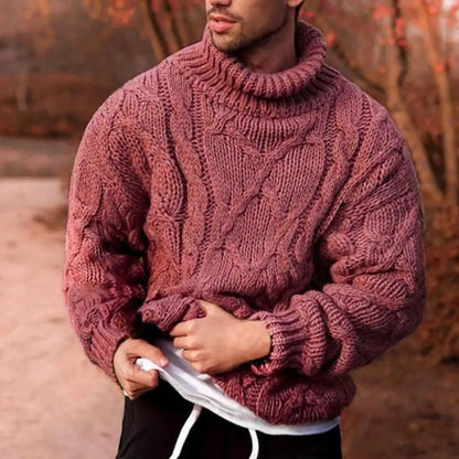 Strickpullover mit Zopfmuster für Männer Jenson