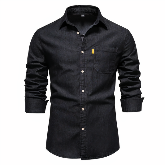 Chemise en jean classique pour homme Jovan