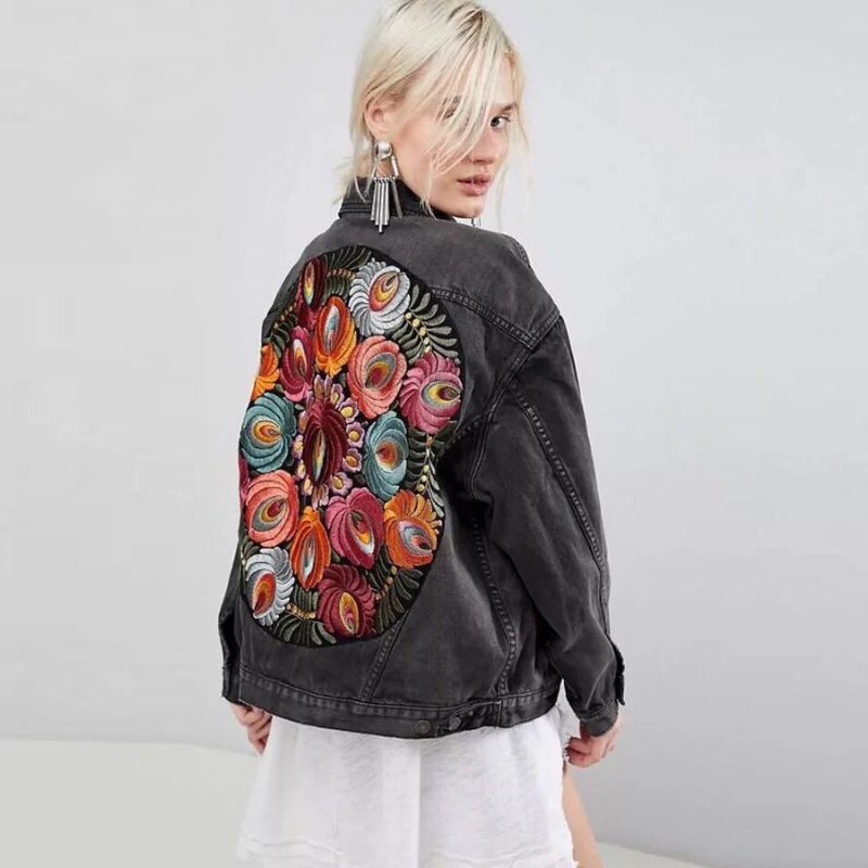 Boho Jeansjacke Julia