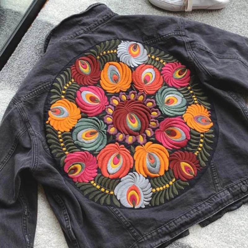 Boho Jeansjacke Julia