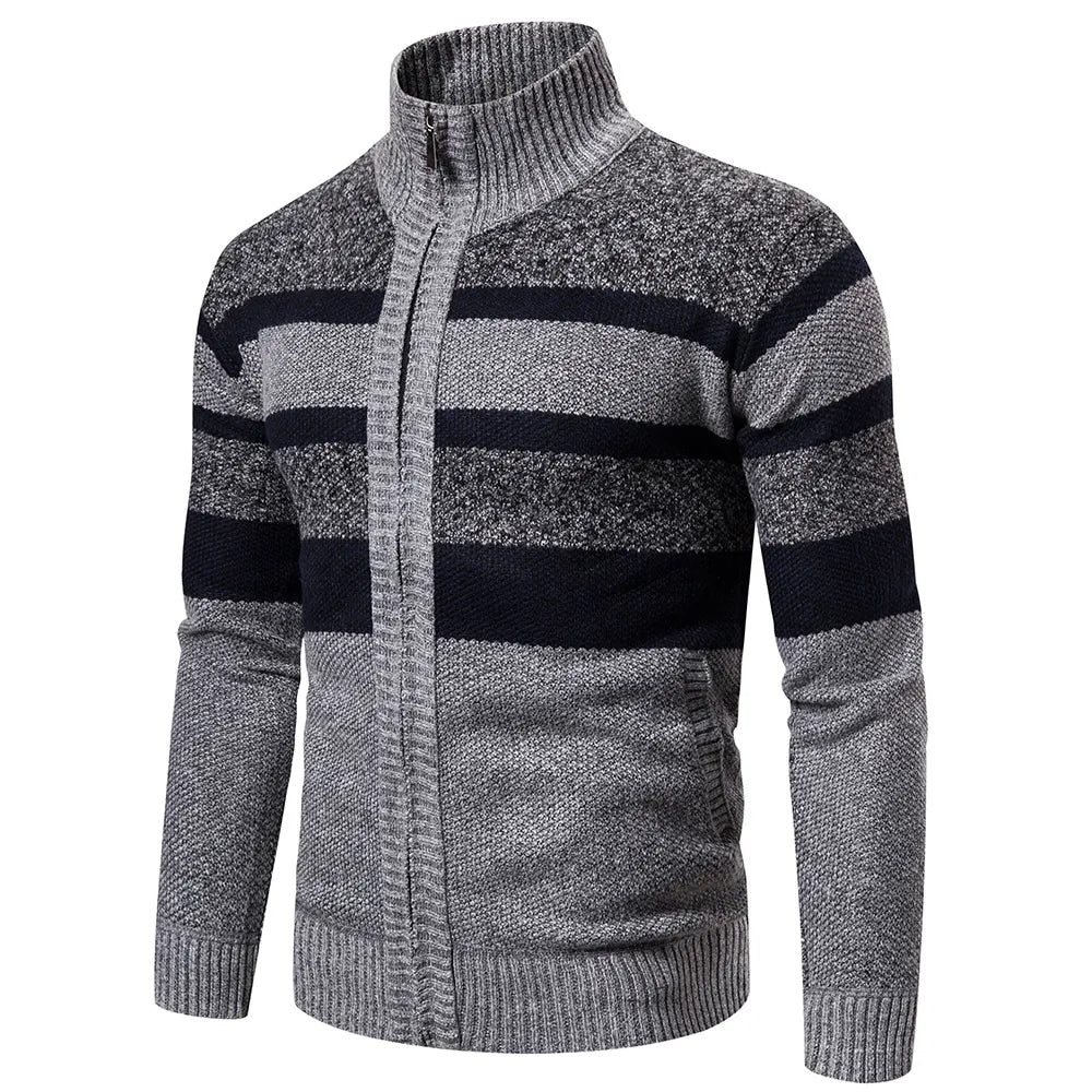 Schmal geschnittene Herren Strickjacke Kelvin