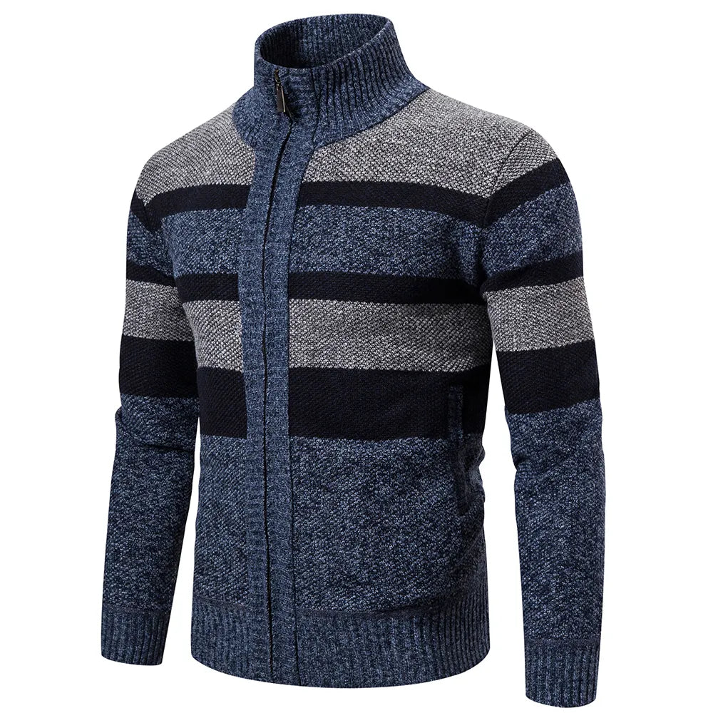 Schmal geschnittene Herren Strickjacke Kelvin