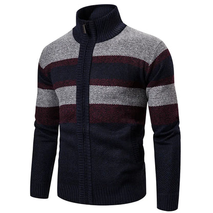 Schmal geschnittene Herren Strickjacke Kelvin