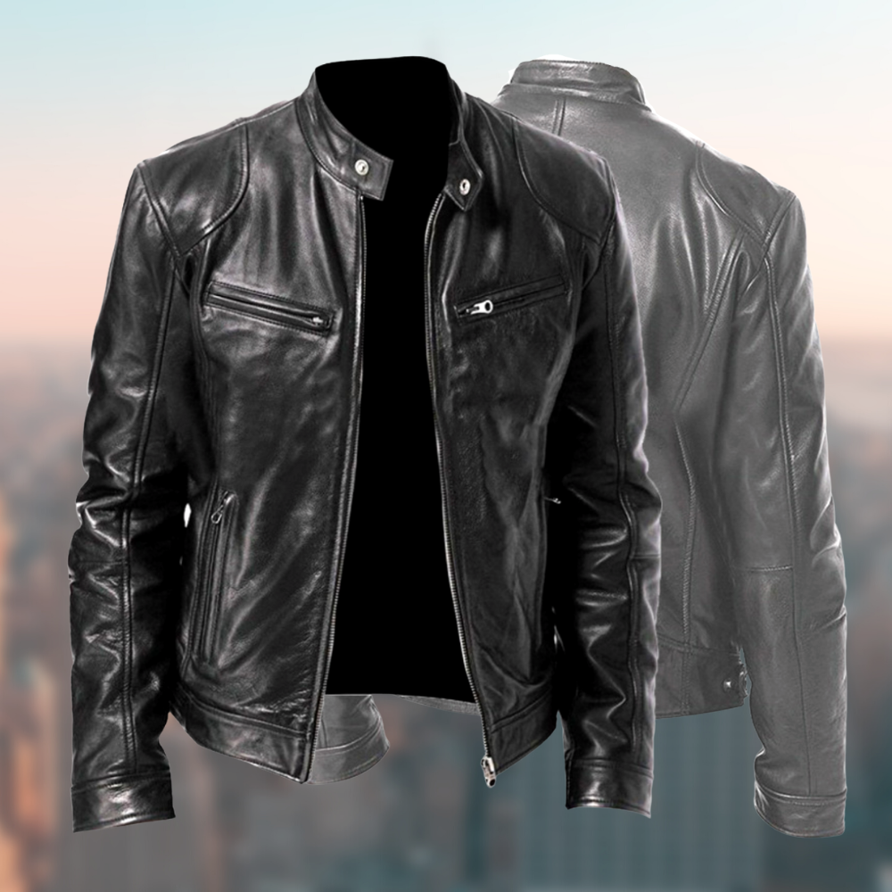 Stylische Herren Lederjacke Geoff