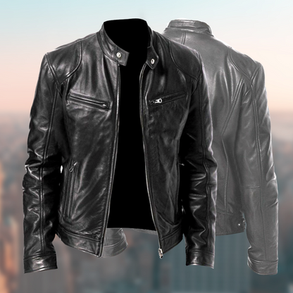 Stylische Herren Lederjacke Geoff