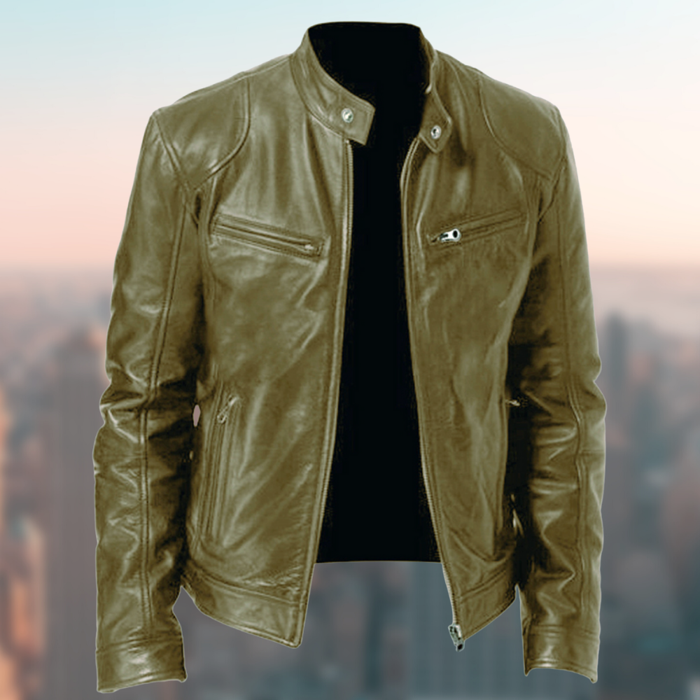 Stylische Herren Lederjacke Geoff