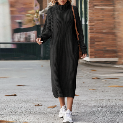 Lorelei long-sleeved sweater dress