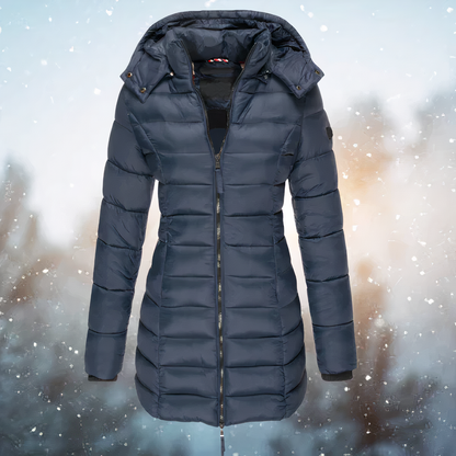 Eleganter Wintermantel im Slim Fit Celes