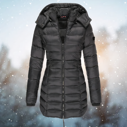 Eleganter Wintermantel im Slim Fit Celes