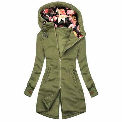 Fashionable winter jacket with hood Leilani