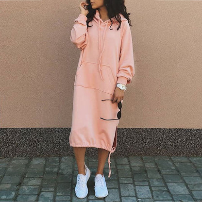 Stylish hooded dress Madelyn