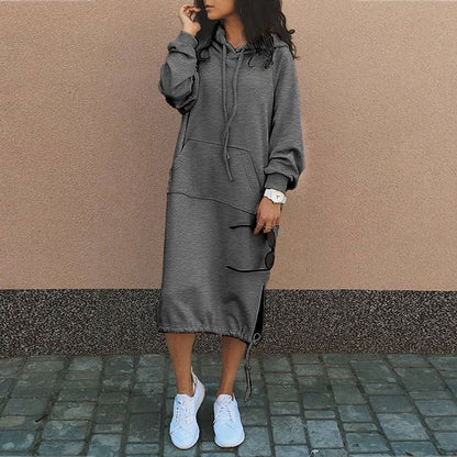 Stylish hooded dress Madelyn