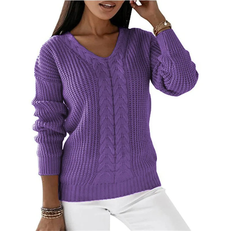 Retro knitted sweater Mara