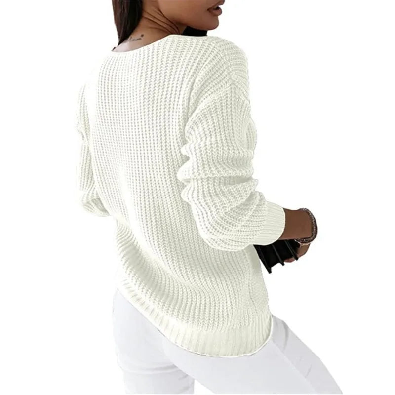 Retro knitted sweater Mara