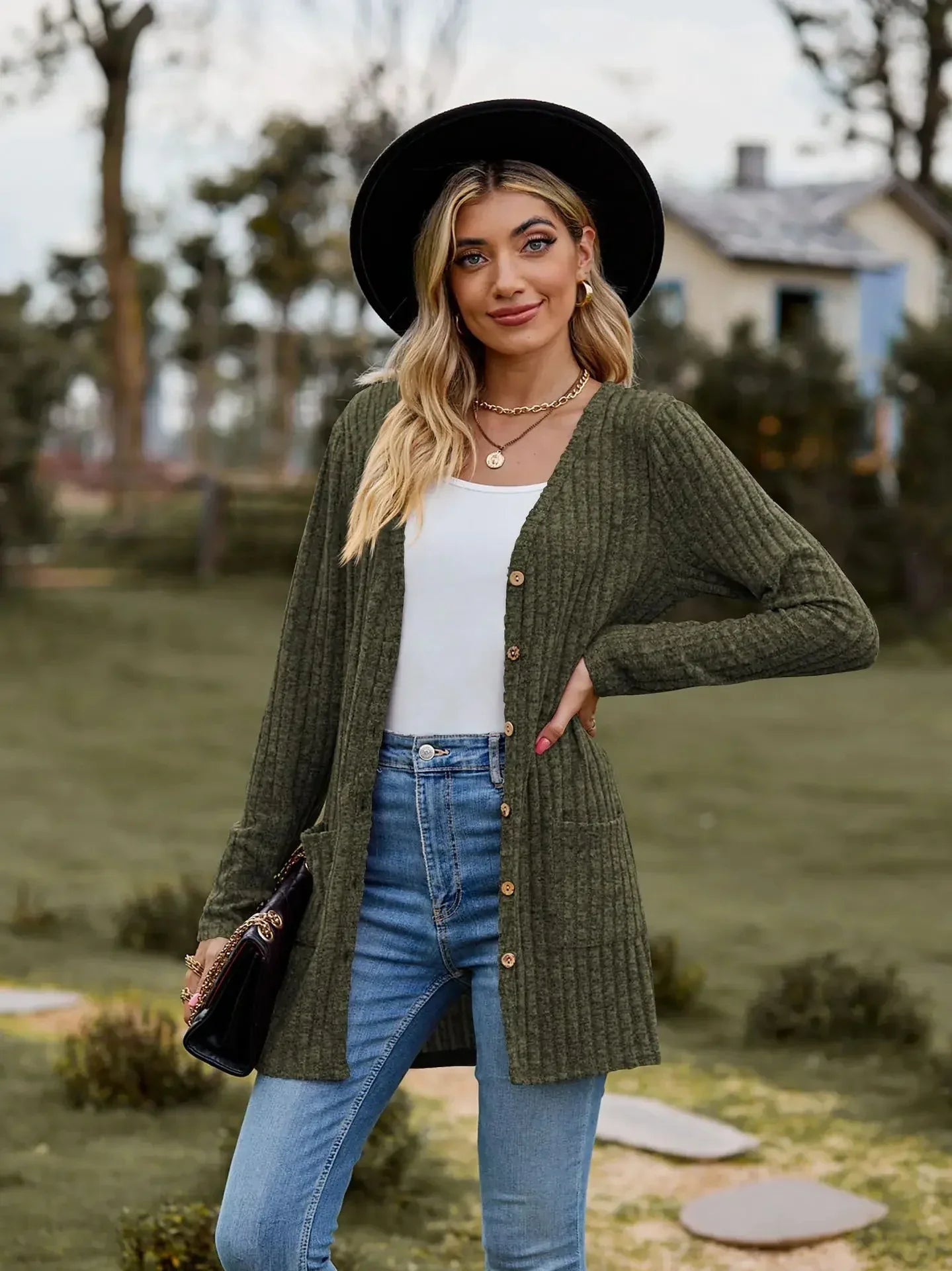 striped cardigan Maren