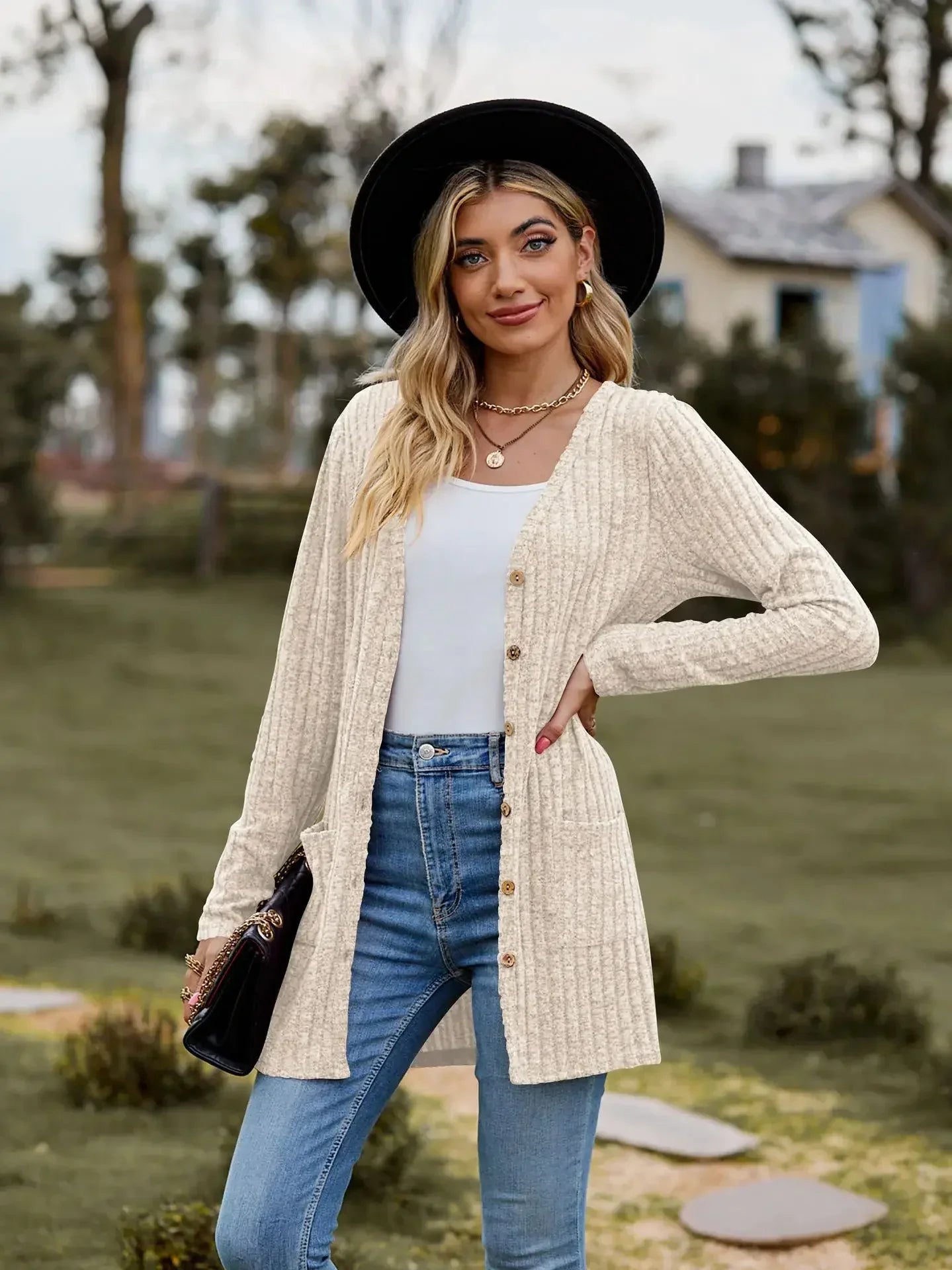 striped cardigan Maren