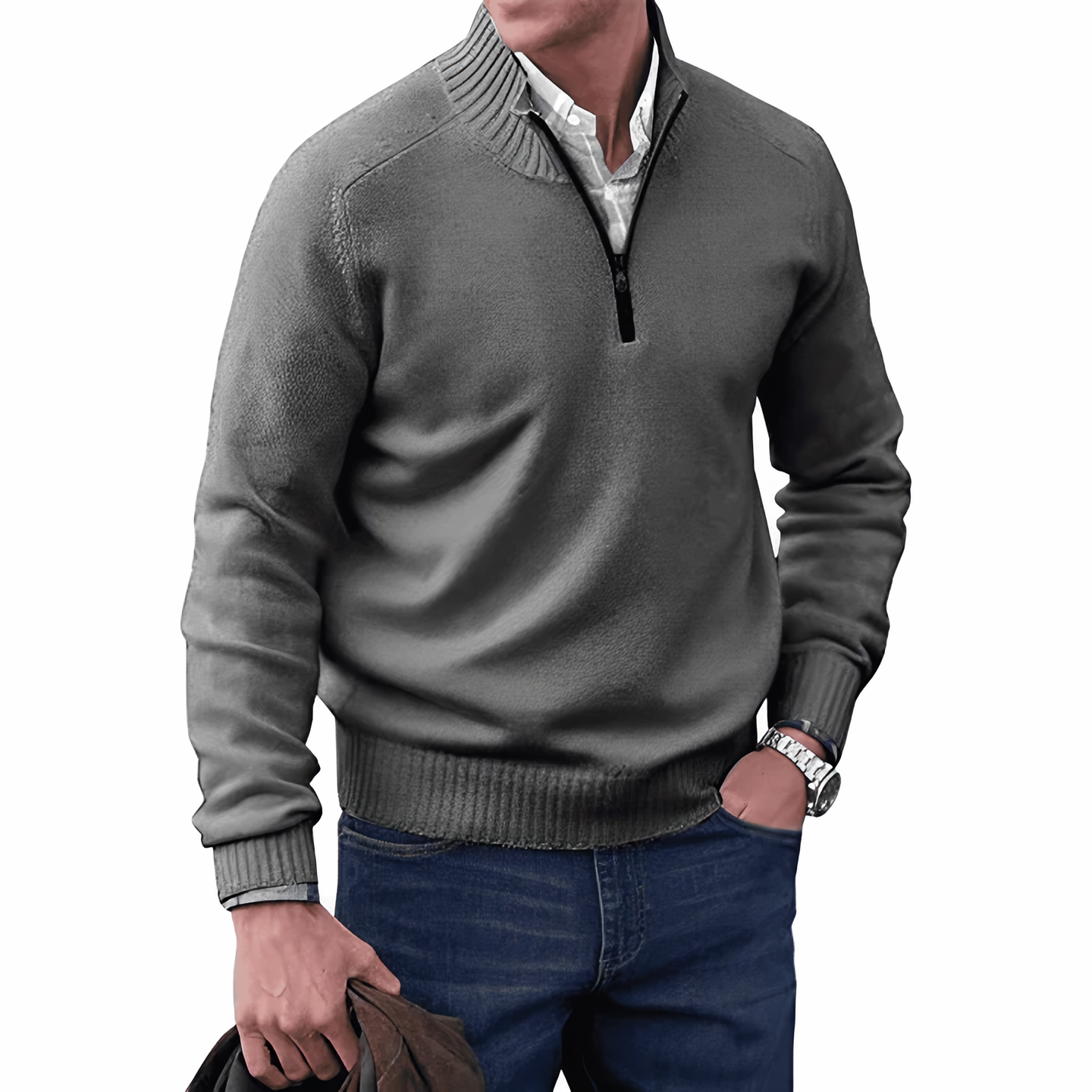 Rapid Zip Pullover for Men Marius