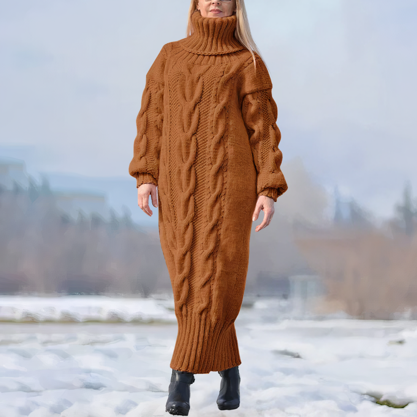 Drehstrickkleid Marley