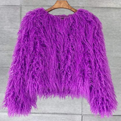 Fashionable fox fur coat for women Martina 