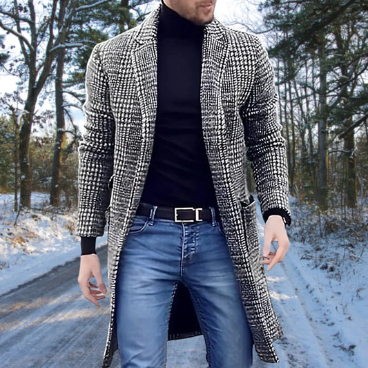 Wool Checkered Coat Mason 