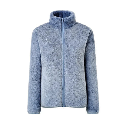 Cozy zip up jacket with comfortable fit Maud