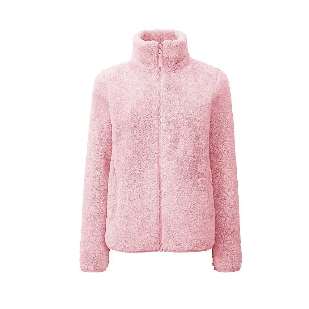 Cozy zip up jacket with comfortable fit Maud