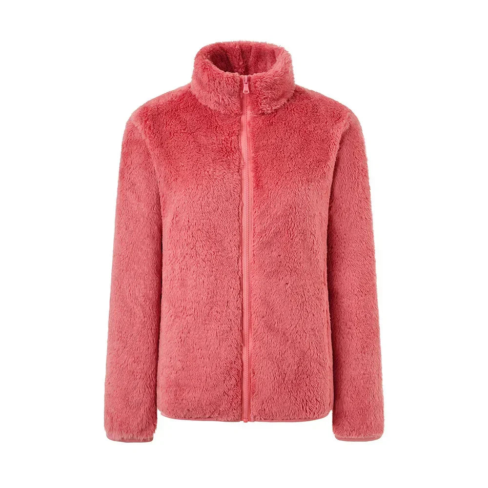 Cozy zip up jacket with comfortable fit Maud