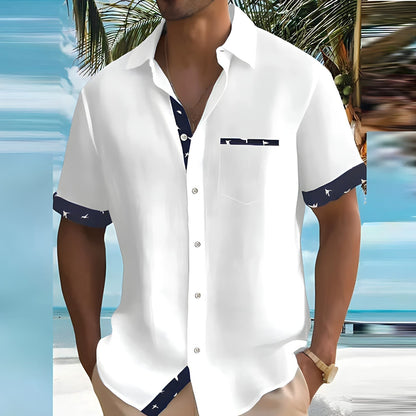 Ren Men's Summer Casual Shirt