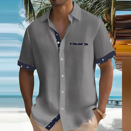 Ren Men's Summer Casual Shirt