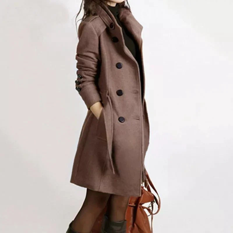 Elegant women's winter trench coat Tanja