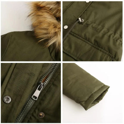 Women's Premium Winter Coat with Windbreaker Nikki