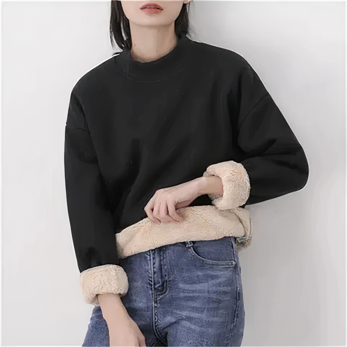 Pull polaire pour l'hiver Noelle