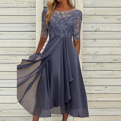 Adriana – Abendkleid mit Spitzendetails für Damen