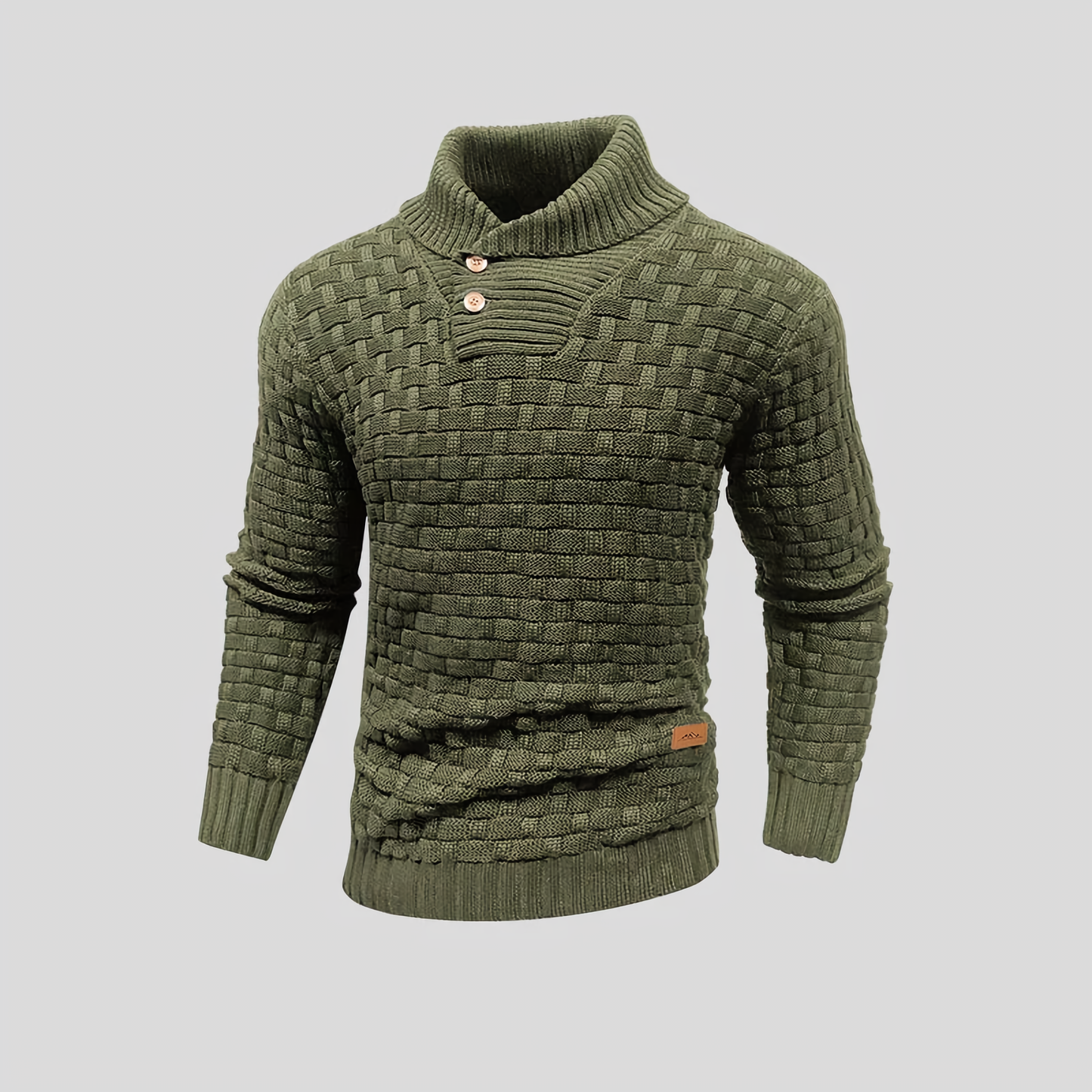 Thermo Pullover aus Strick für Herren Roman