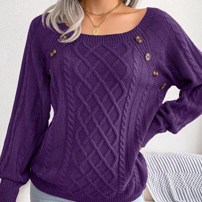 Eleganter Damen Strickpullover Adelinda