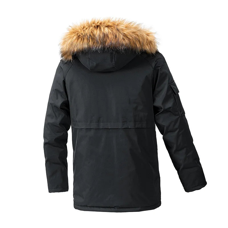 Stylische warme Winterjacke für Herren Robbie