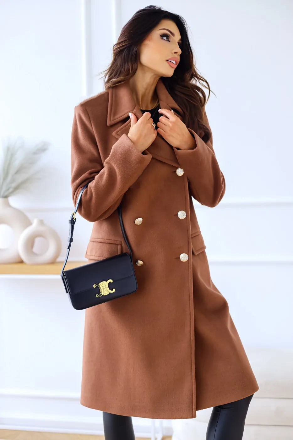 Elegant women's trench coat for winter Elbe