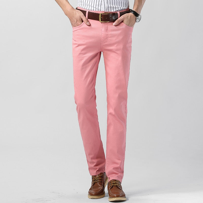 Modern colored men's trousers Troy