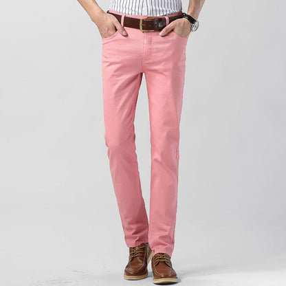 Modern colored men's trousers Troy