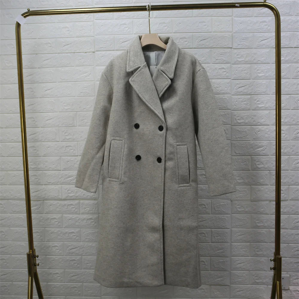 Elegant long winter coat for women Wileen