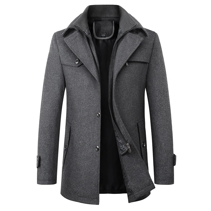 Premium Trenchcoat für Herren Jagur