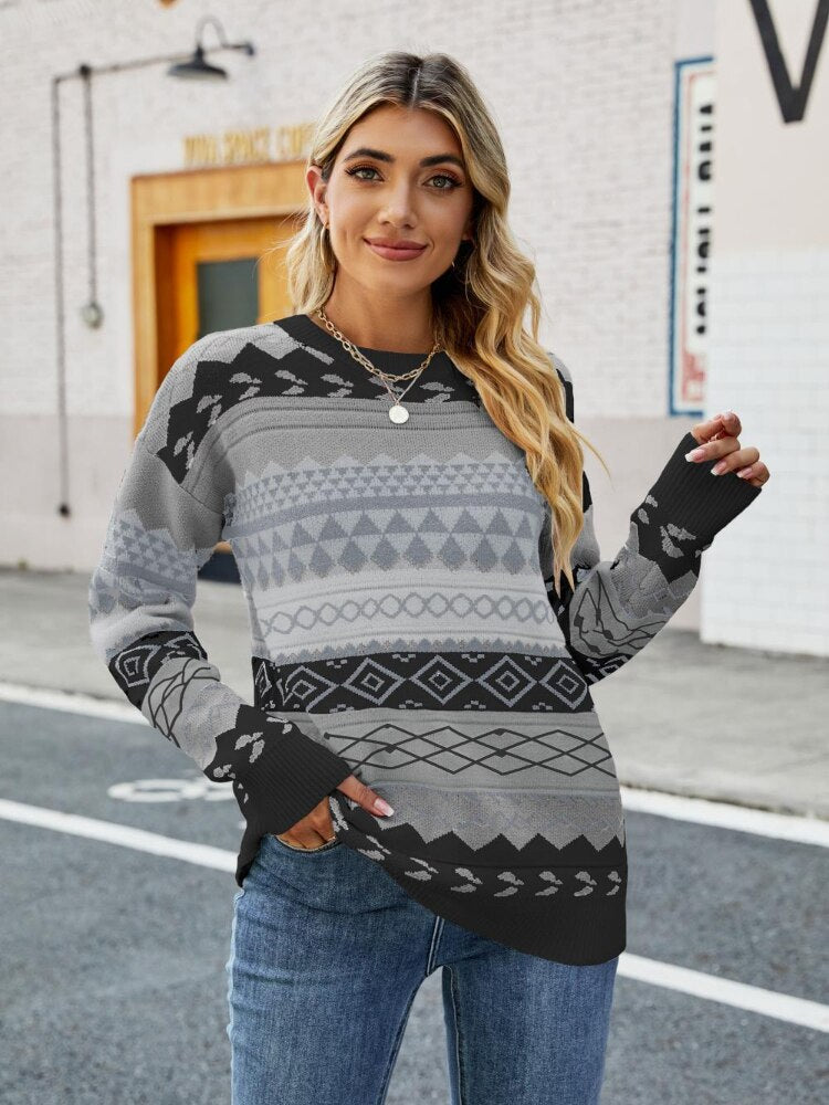 Fashionable Vintage Sweater Chola