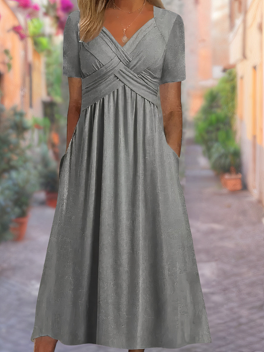 Selby Sommerkleid mit V Ausschnitt