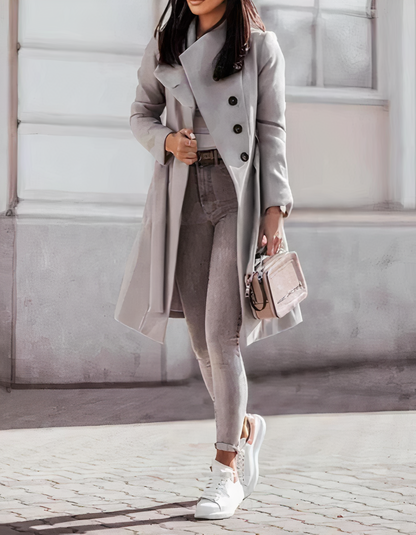 Eleganter Trenchcoat mit Gürtel Simone