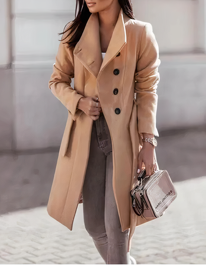 Eleganter Trenchcoat mit Gürtel Simone