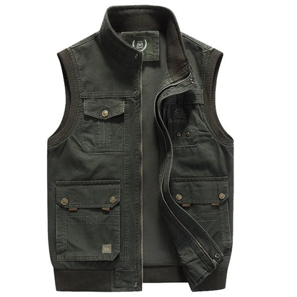 Gilet multipoches vintage pour homme Faber