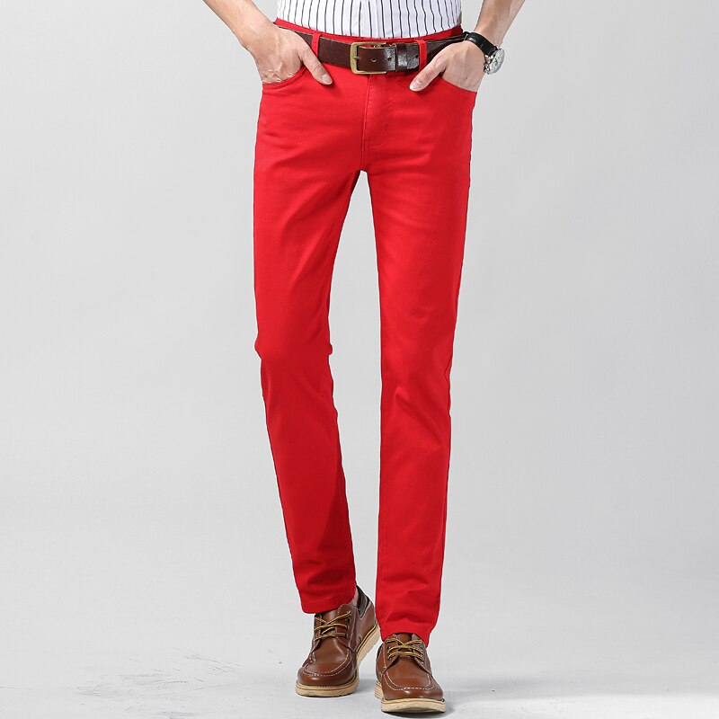 Modern colored men's trousers Troy